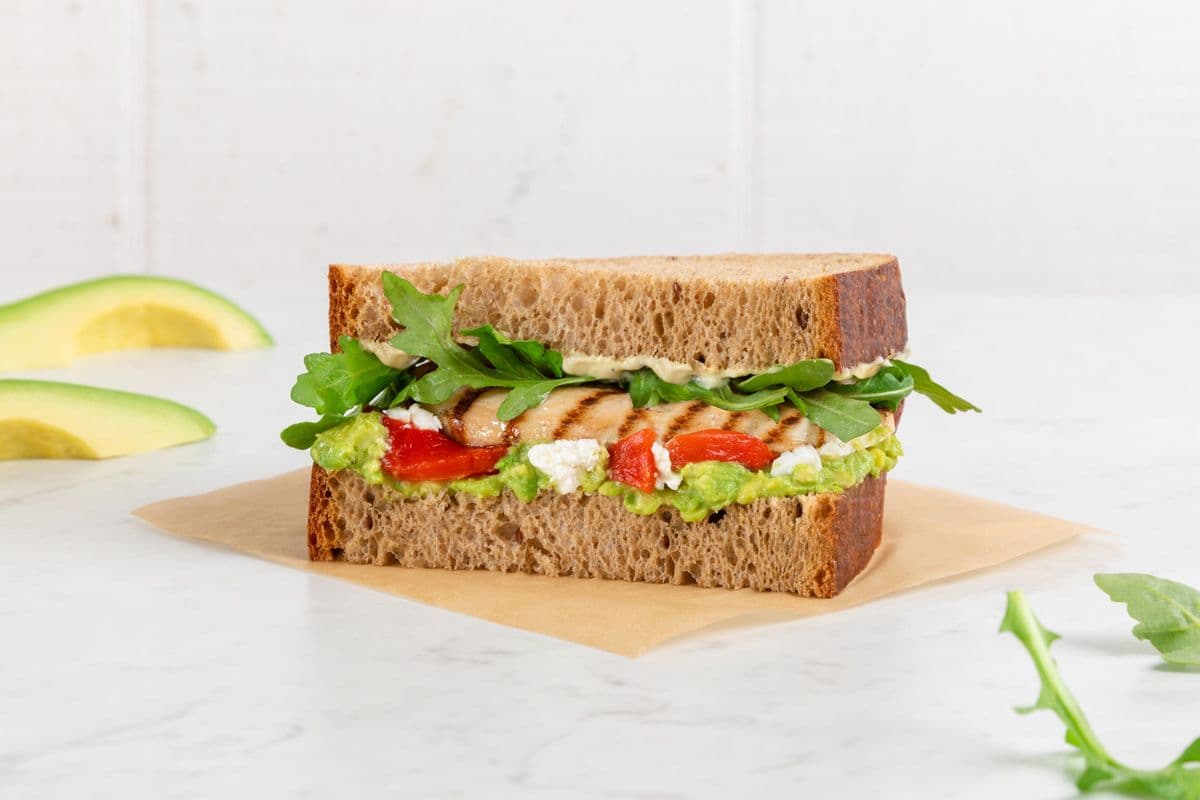 Grilled Chicken and Avocado Sandwich (Whole)