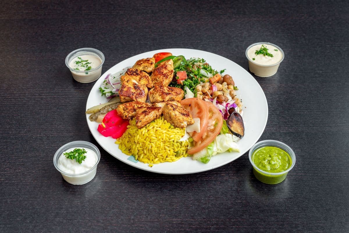 Shish Tawook Entree