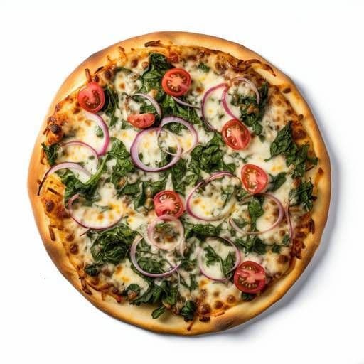 Spinach Pizza / Pizza Epinard