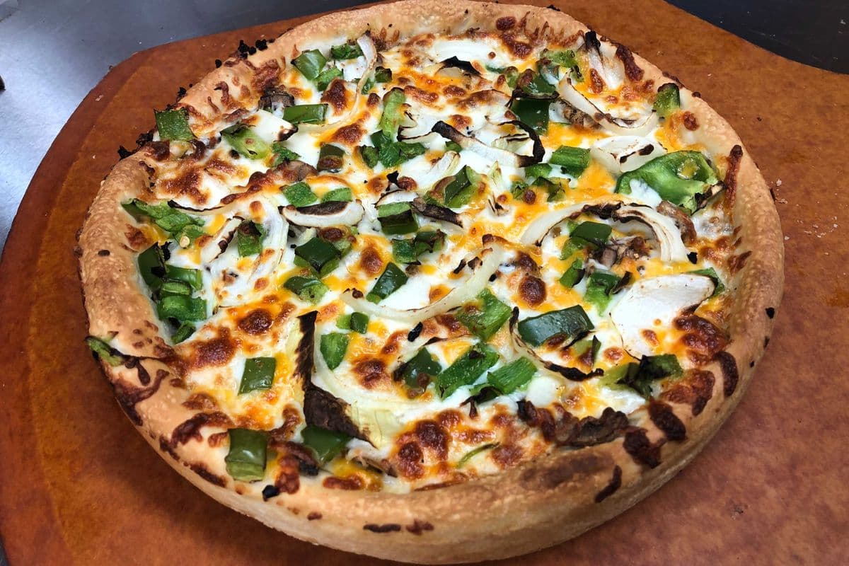 Large Beef & Mushroom Pizza ( Ground Beef)