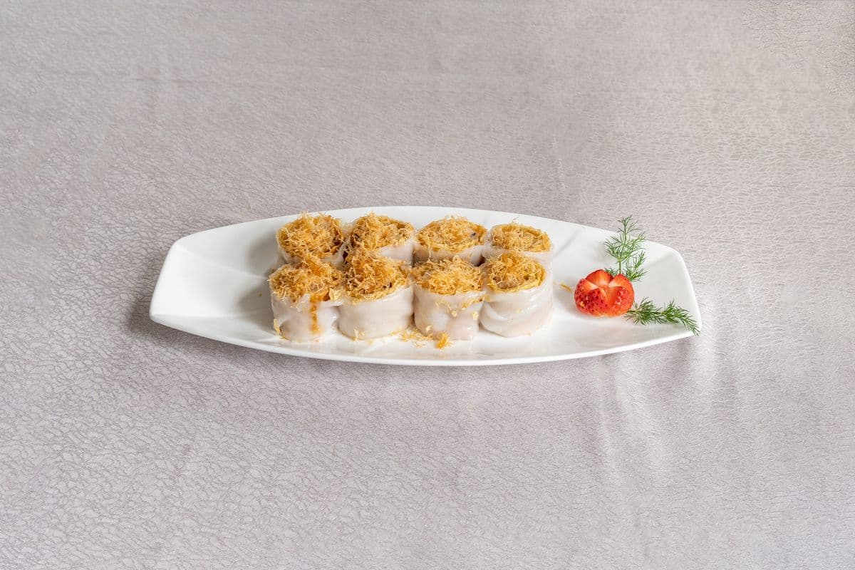 44. Crispy Bean Curd Rice Noodle Roll W/ Shrimp and Pork
