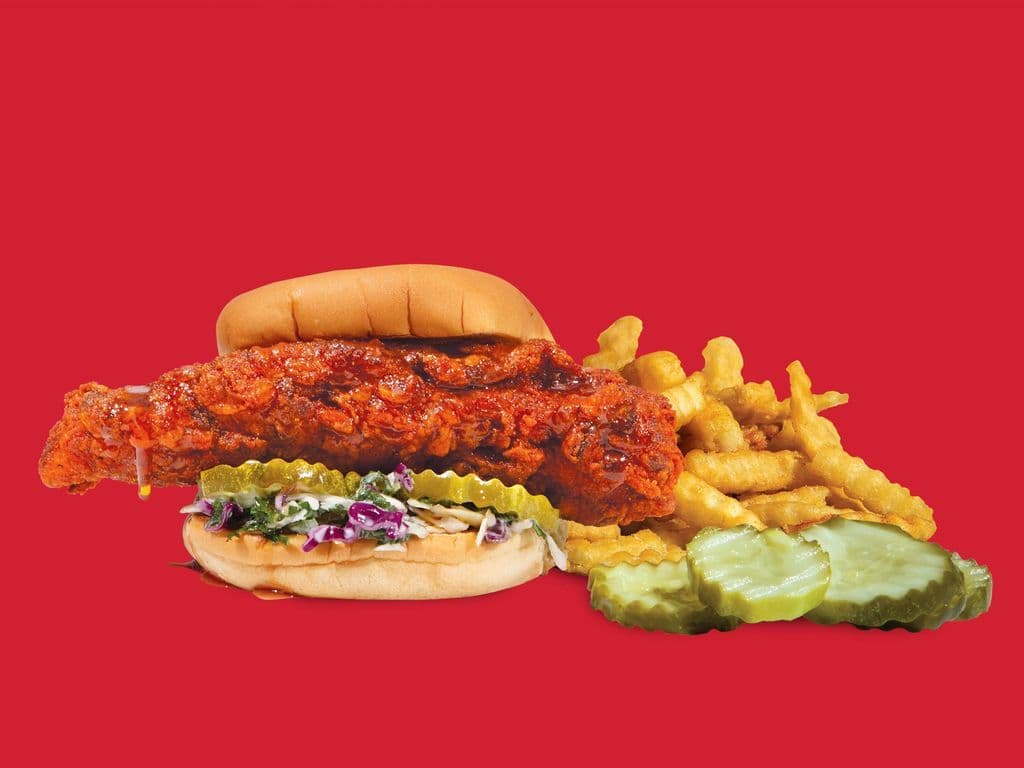 Hot Honey Slider w/fries