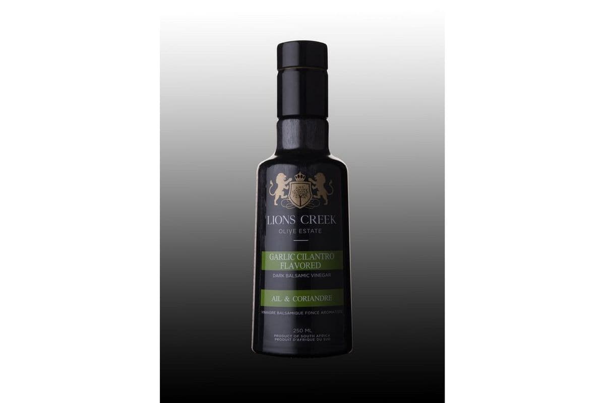 Garlic Cilantro Dark Balsamic Vinegar