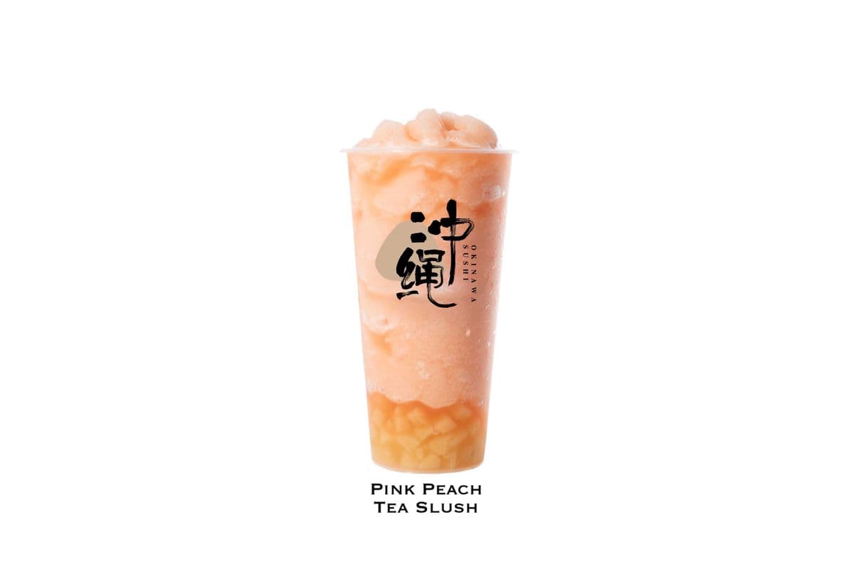 Pink Peach Tea Slush