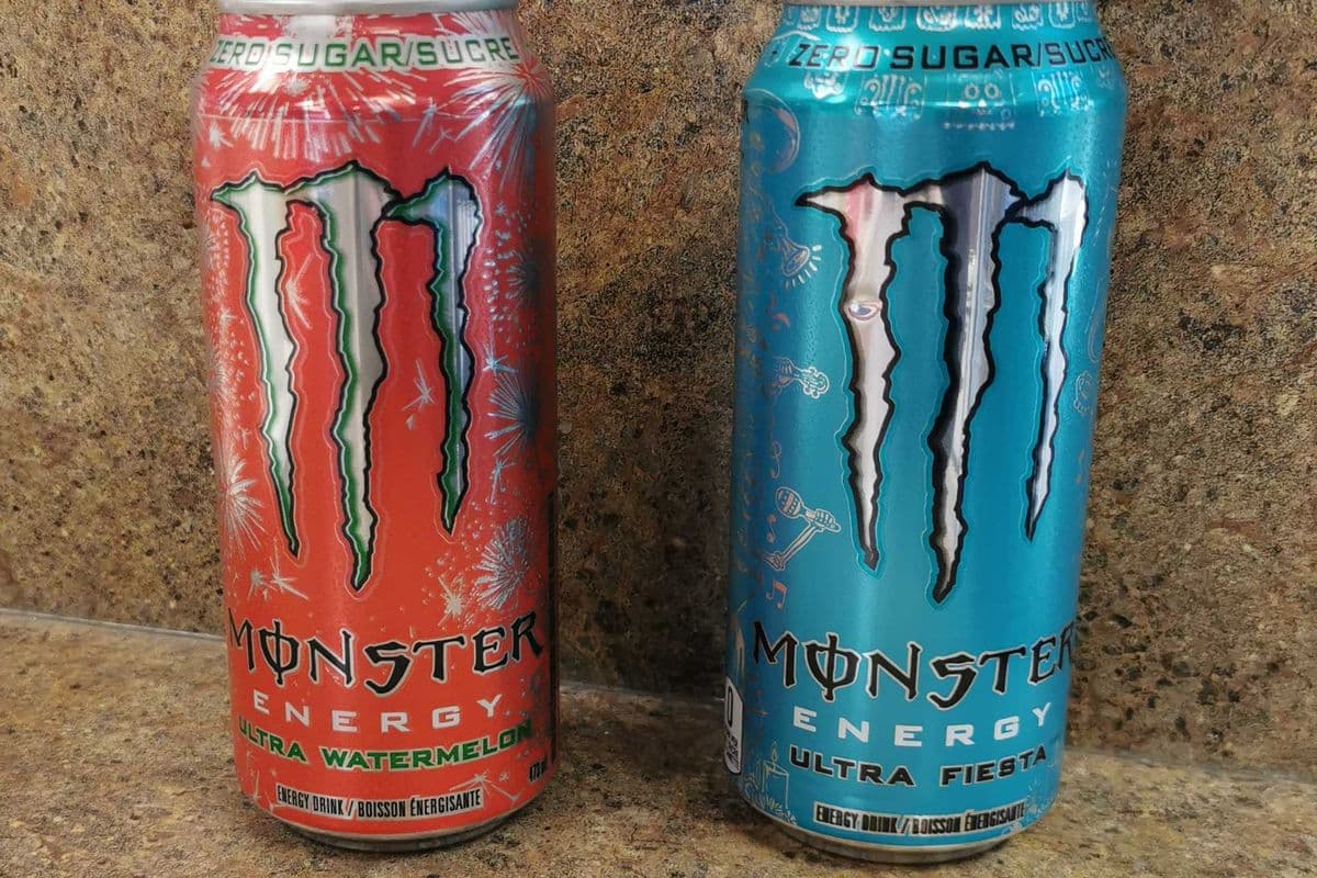 Two Monster zero sugar (473ml)