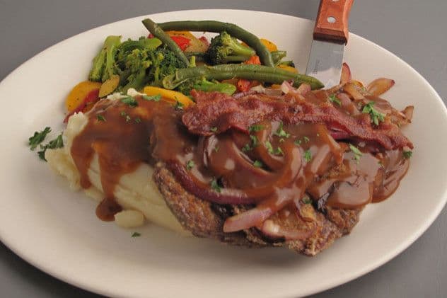 Grilled Liver & Onions (Lighter Portion)