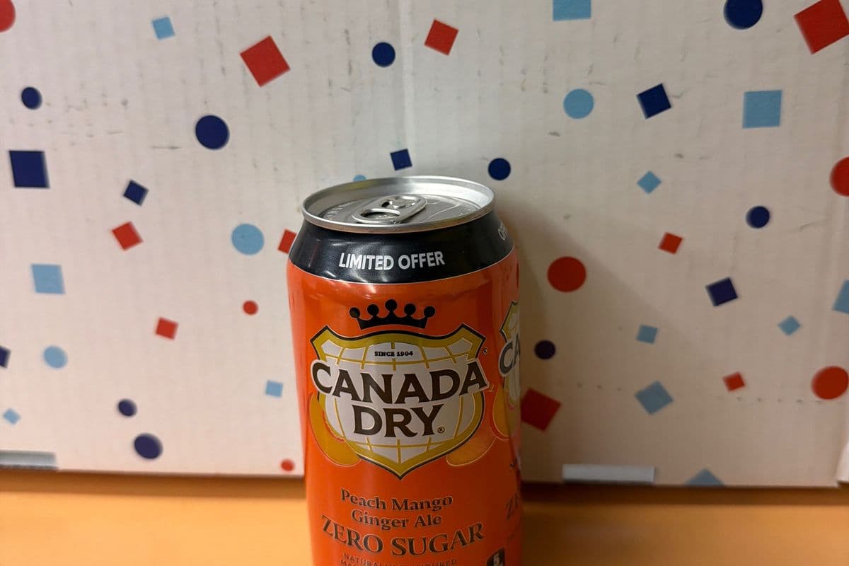 Canada Dry Zero Peach Mango 355ml