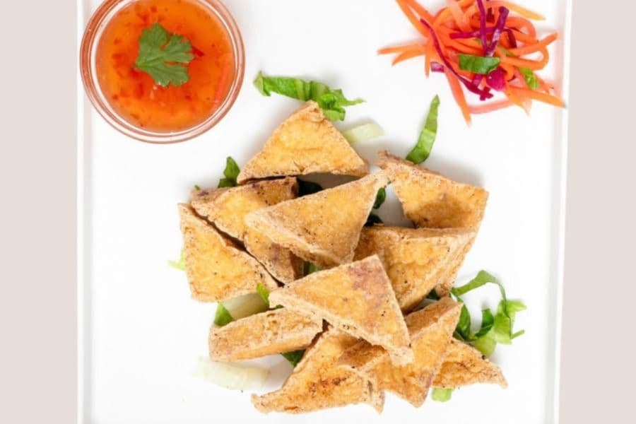 A8. Deep-Fried Salt and Pepper Tofu