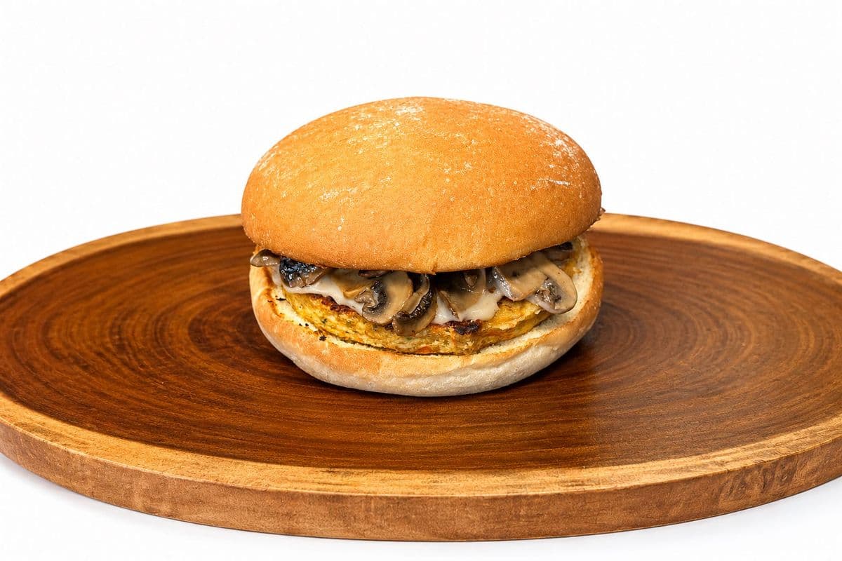 Veggie Mushroom Burger
