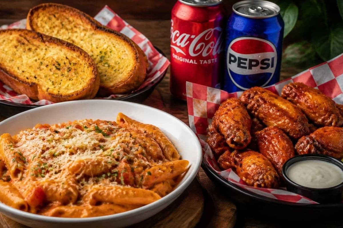 PASTA & WINGS DEAL