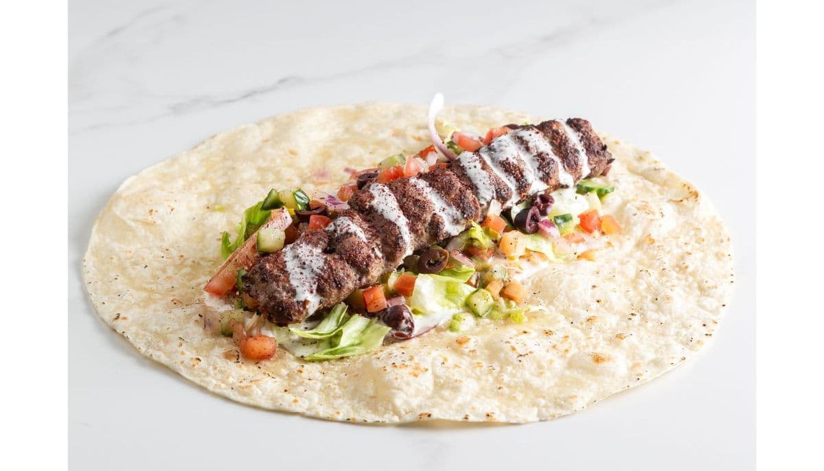 Adana Beef Kofta Wrap