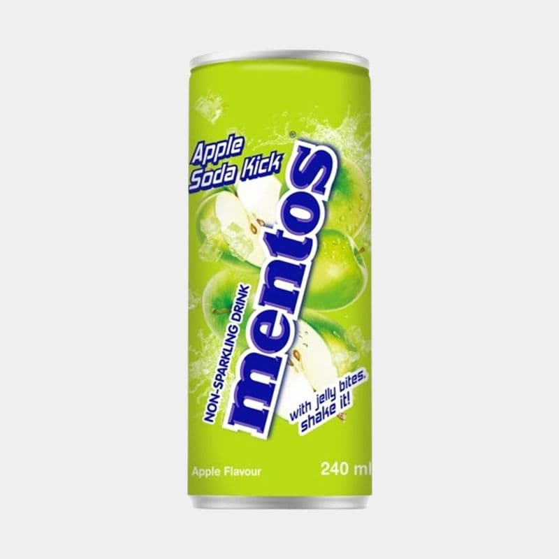 Mentos Apple Soda