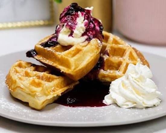 Citrus Mascarpone Waffle