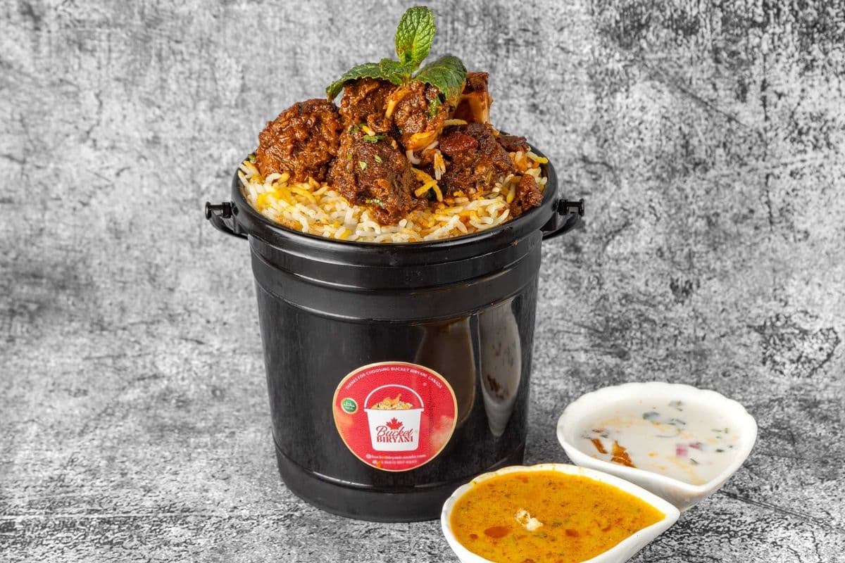 Mutton Fry Piece Biryani (Bone-In)