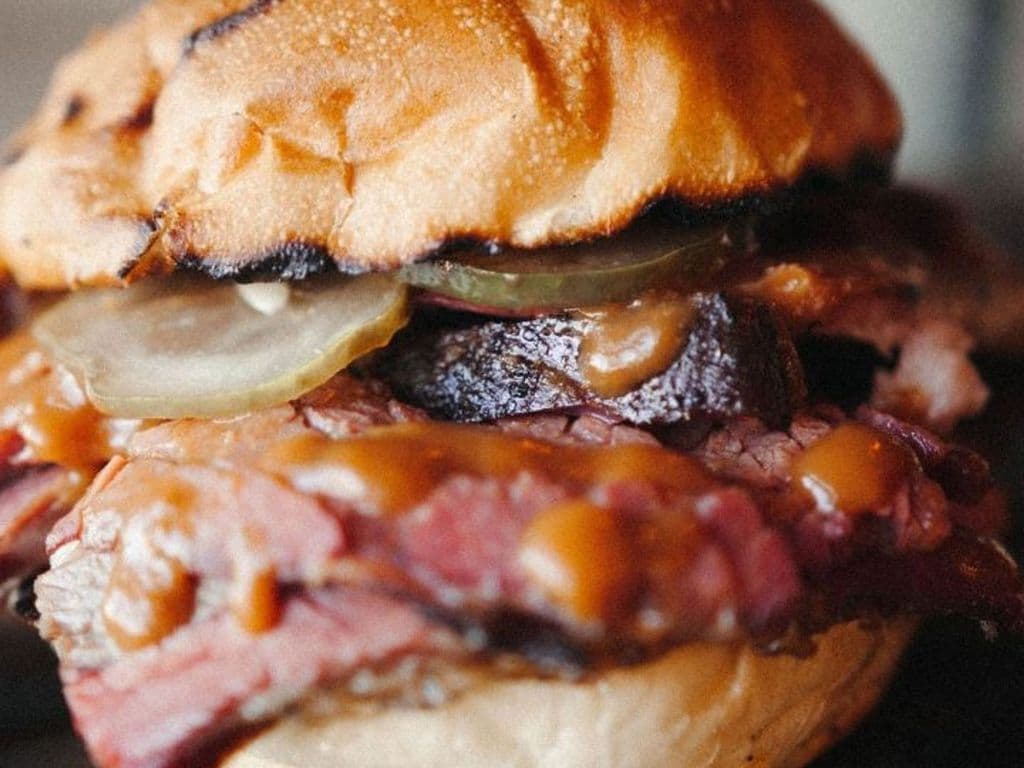 6 oz Brisket BBQ Bun