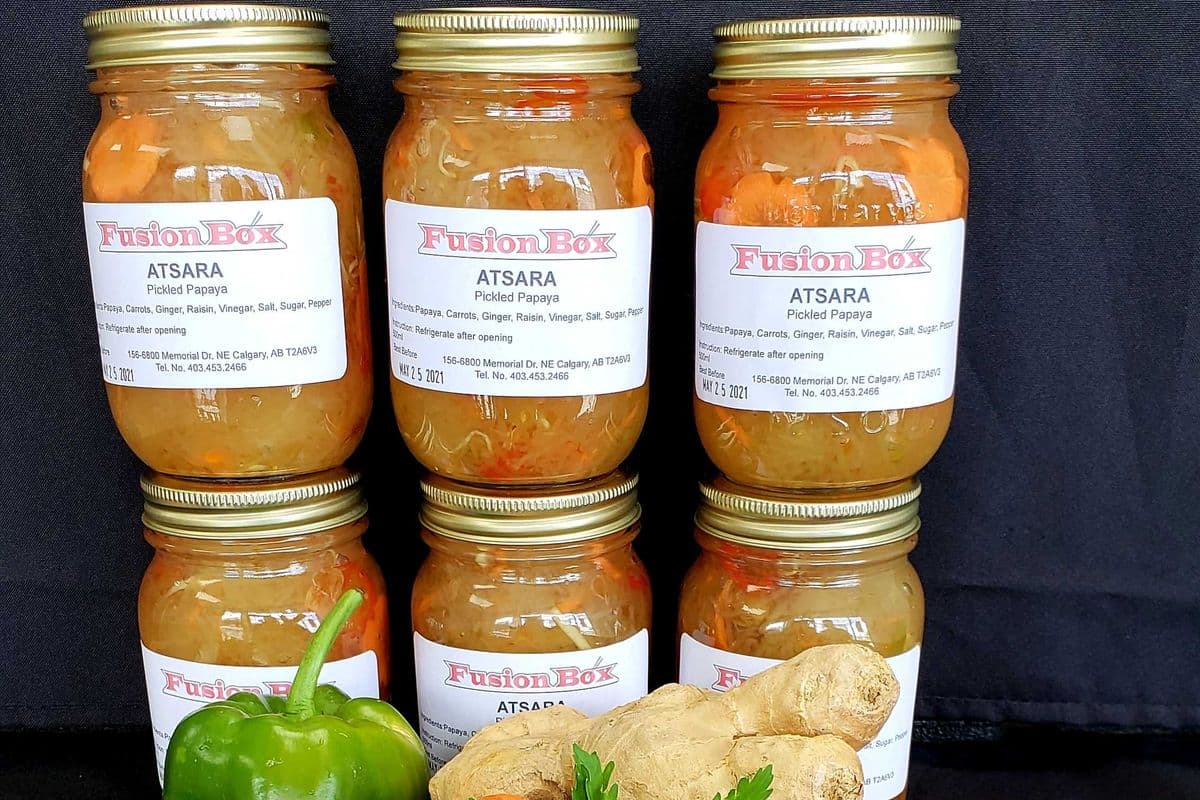 Pickled Atsara (Papaya)
