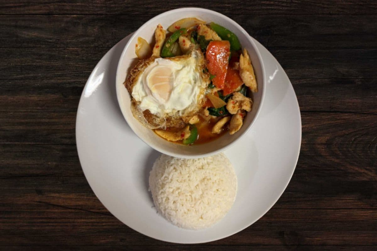 8. Spicy Basil Stir-Fry