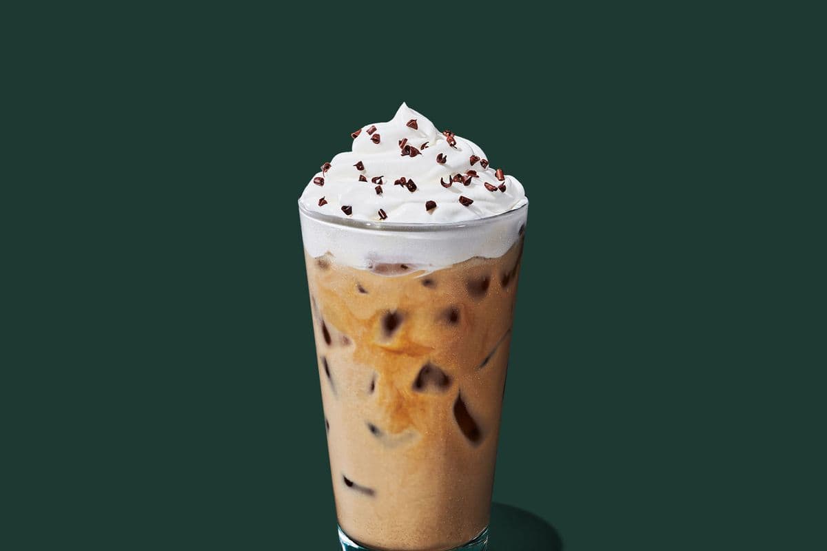 Iced Peppermint White Chocolate Mocha