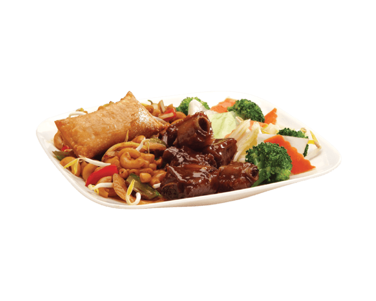 Honey Garlic Spareribs Combo