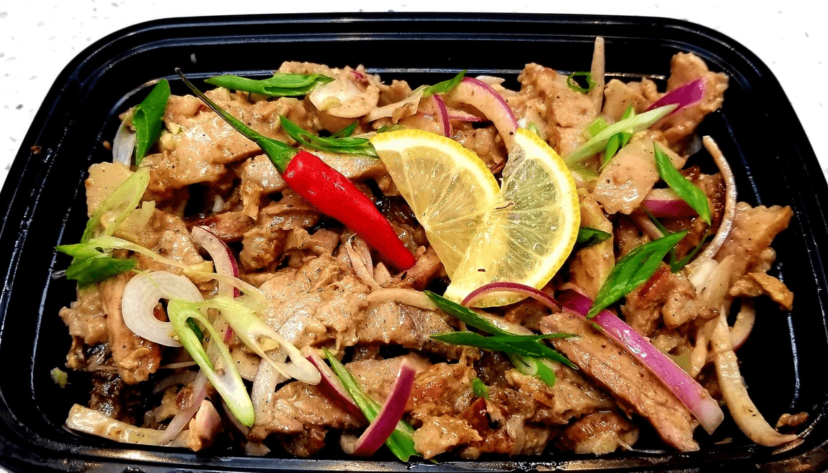 P9. Pork Dinakdakan with Rice