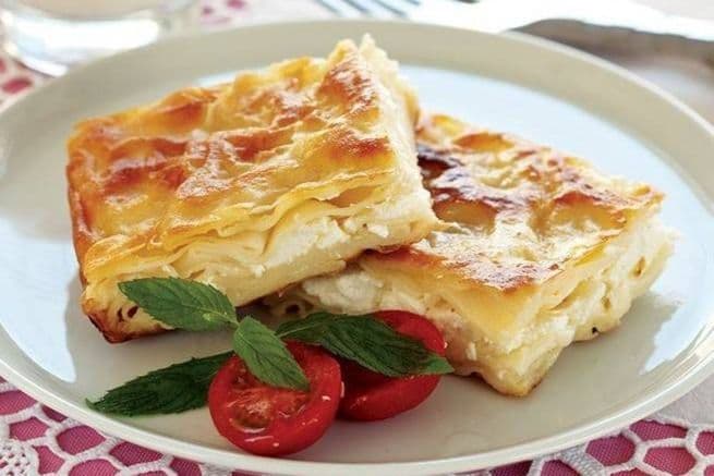 Boiled Bourek with Feta