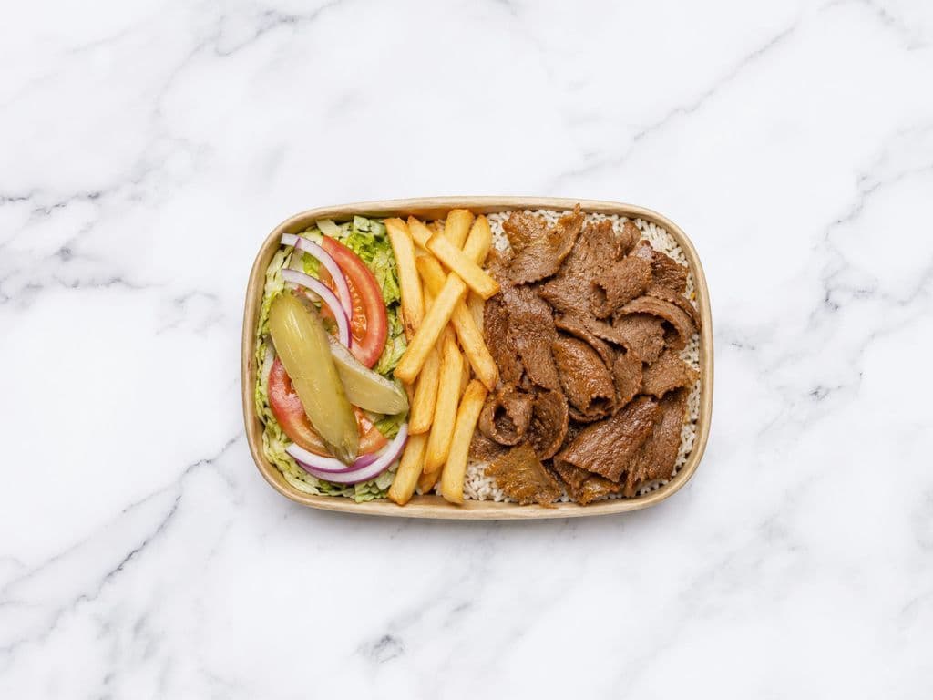 Junior Beef Shawarma (Doner) Bowl