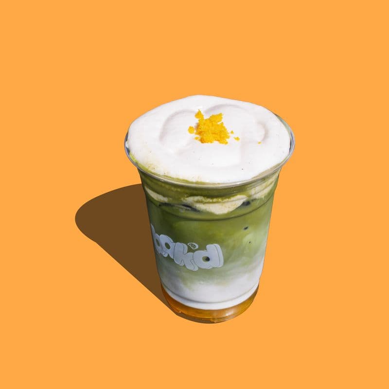 Iced Orange Creamsicle Matcha