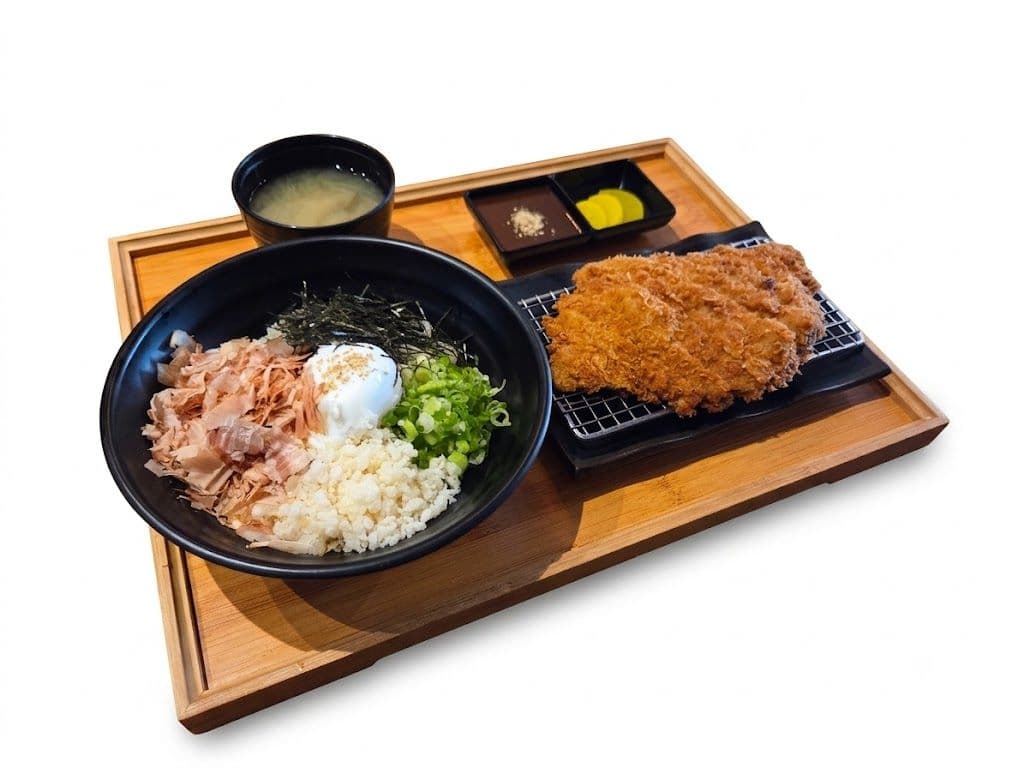 Maze Udon with Katsu