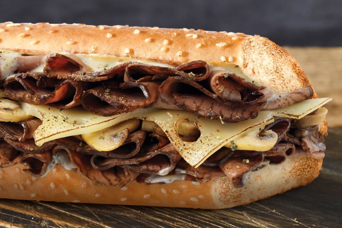 6" Small Beef and Swiss Melt