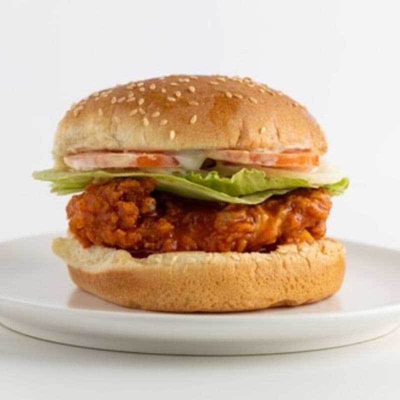 Buffalo Chicken Burger Combo