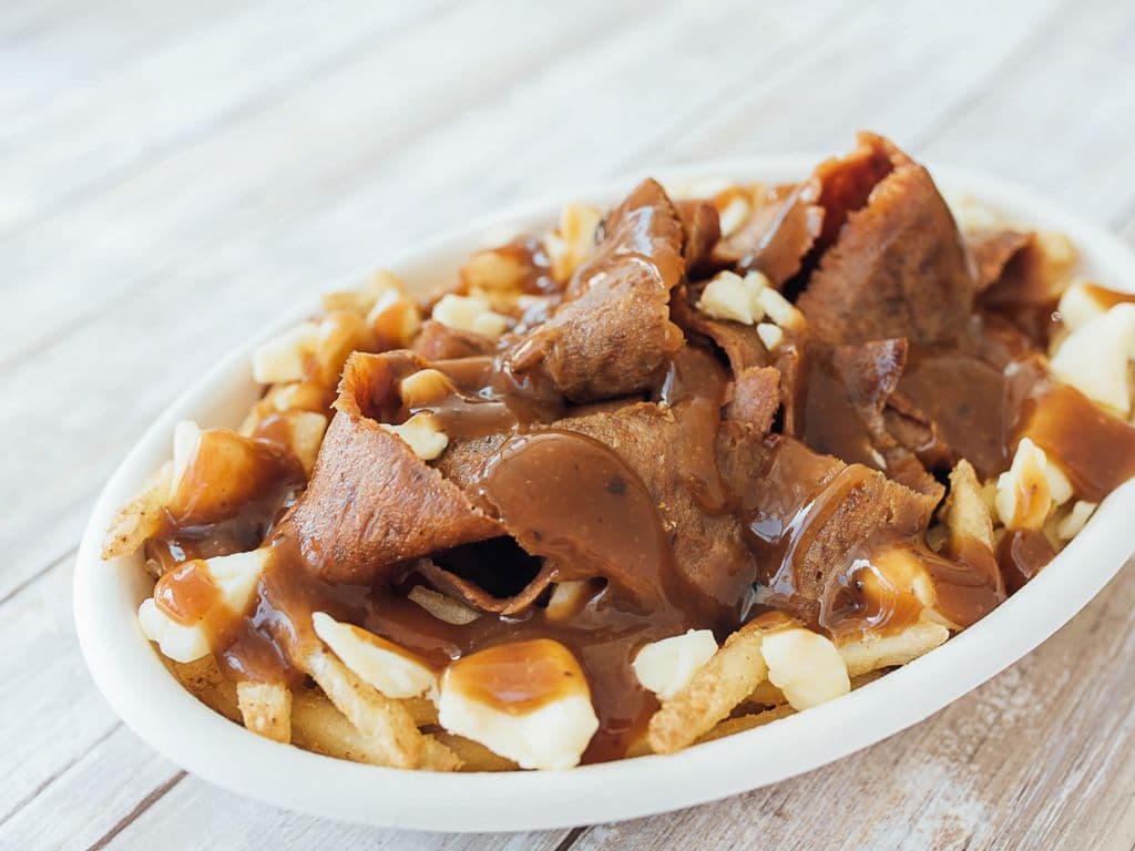 Beef Donair Poutine