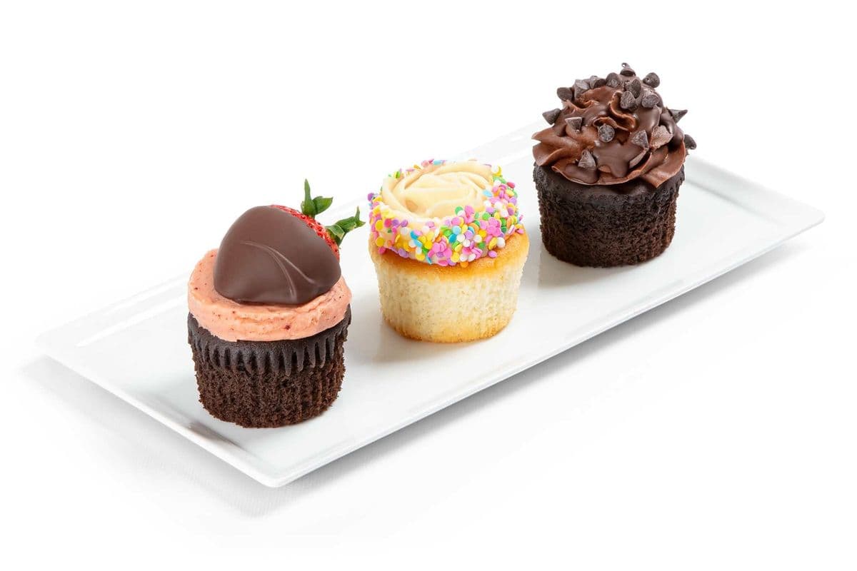 Boîte de cupcakes assortis (3 unités) / Assorted Cupcake Box (3ct)