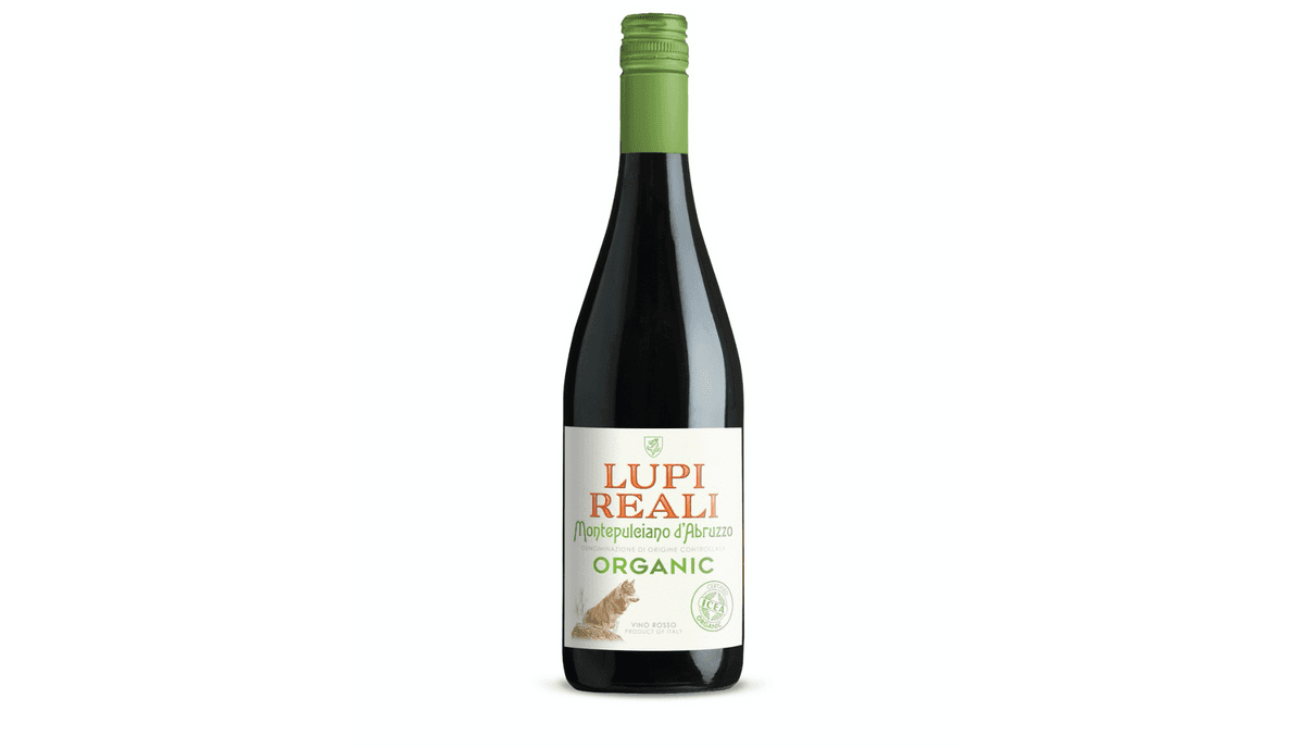 Lupi Reali Montepulciano D'Abruzzo DOC Organic (750 ml)