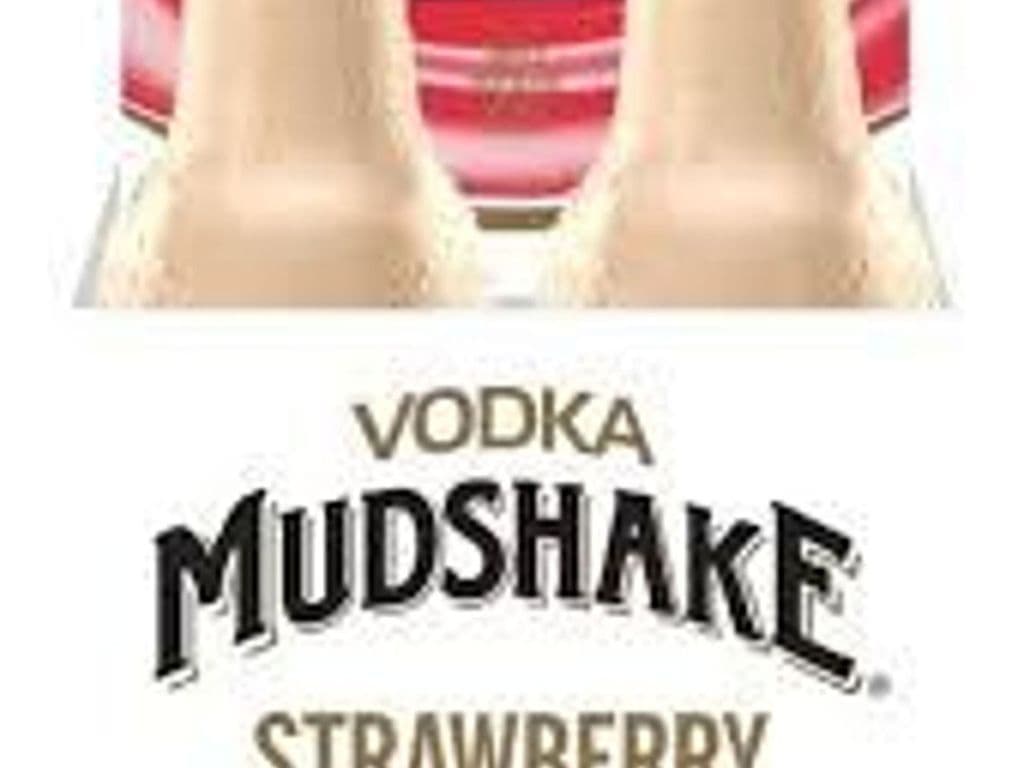 Mudshake Strawberry Vodka Cocktail Bottles (4 ct)