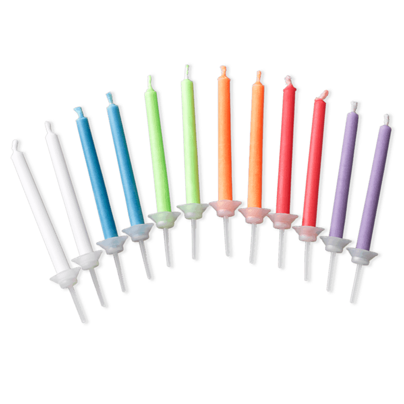 Assorted Party Candles (12CT)