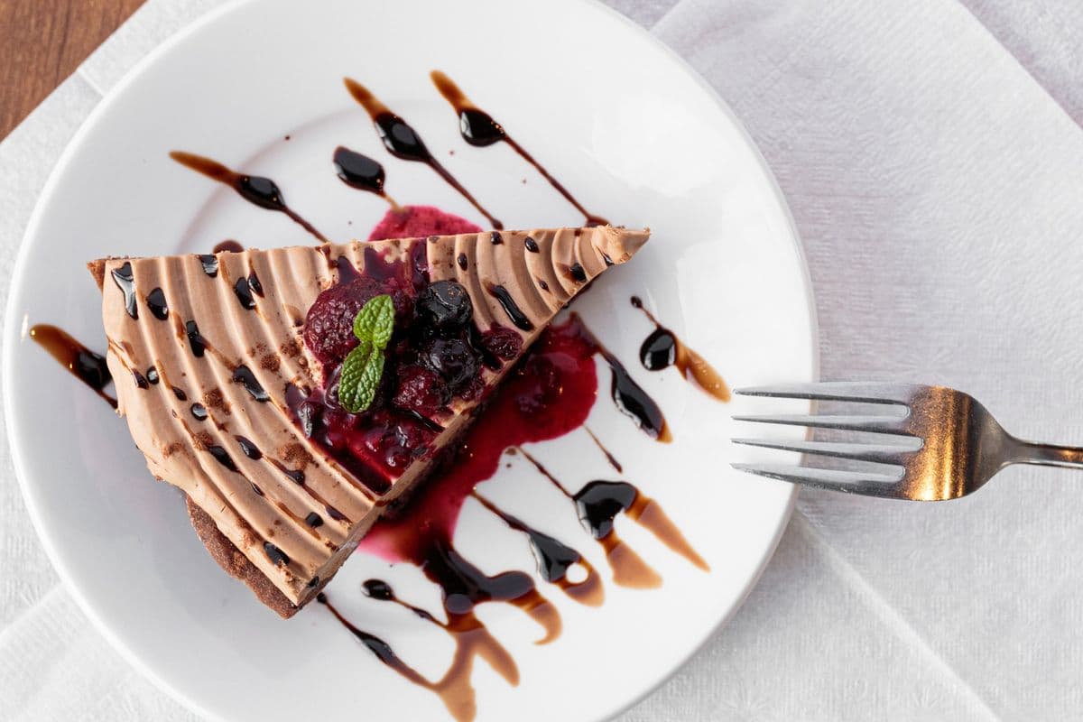 Chocolate Cheese Tart