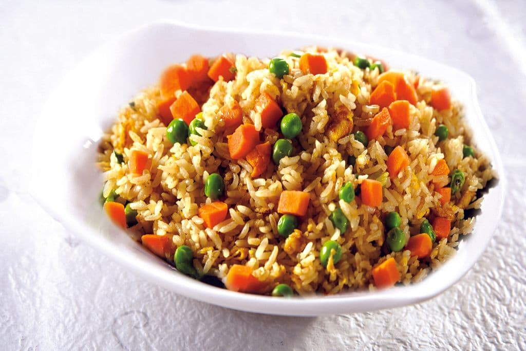 402. Vegetable Fried Rice with Soy Sauce