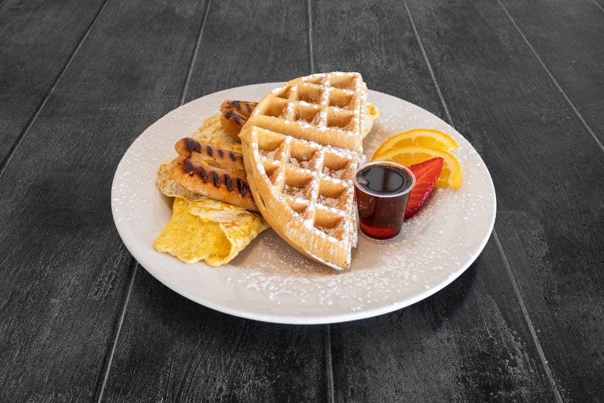 Breakfast Waffle Sandwich