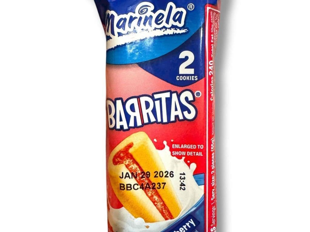 Barritas Fresa/Strawberry Marinela Individual 55 gr