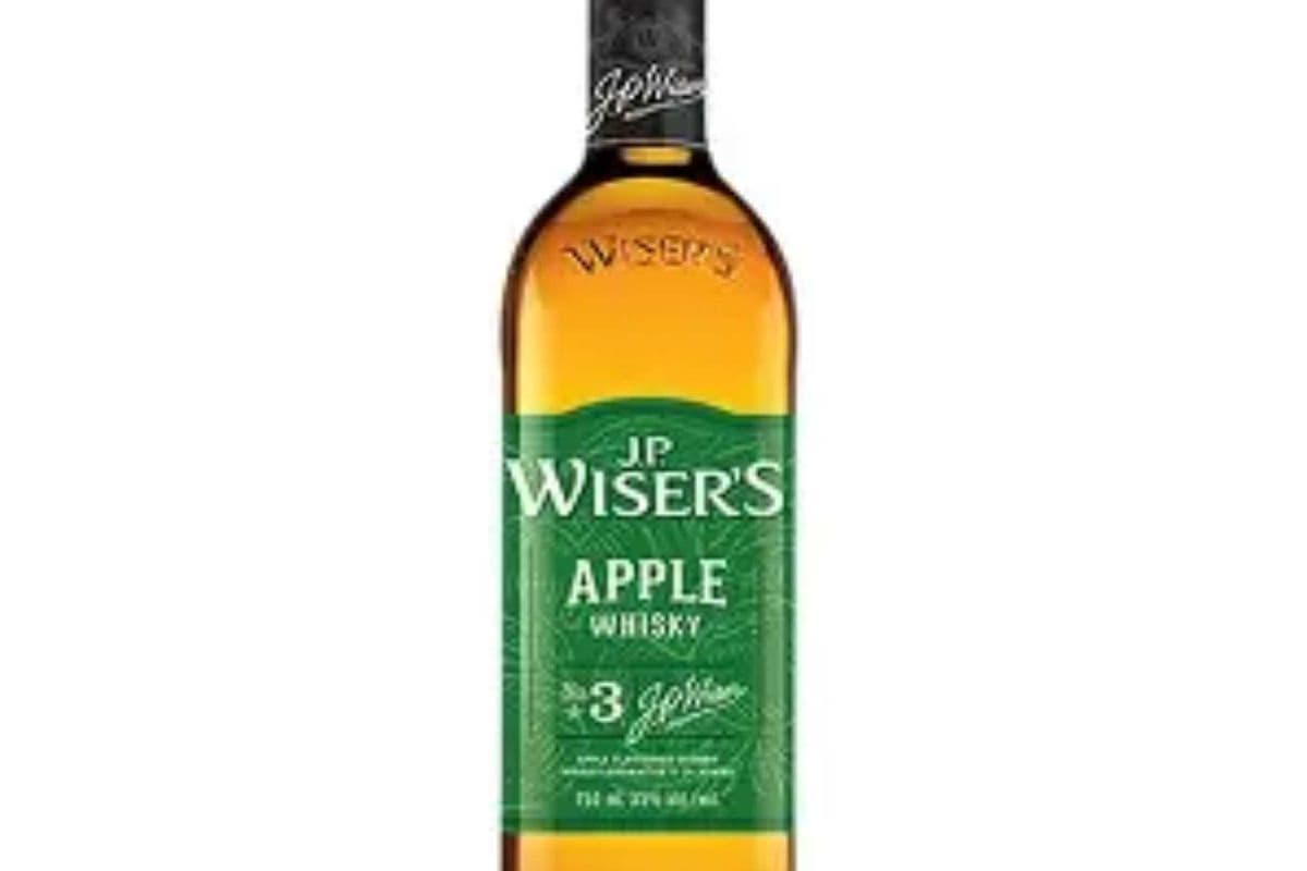 J.P. Wiser's Apple Whiskey - 750ml (1 x 750ml)