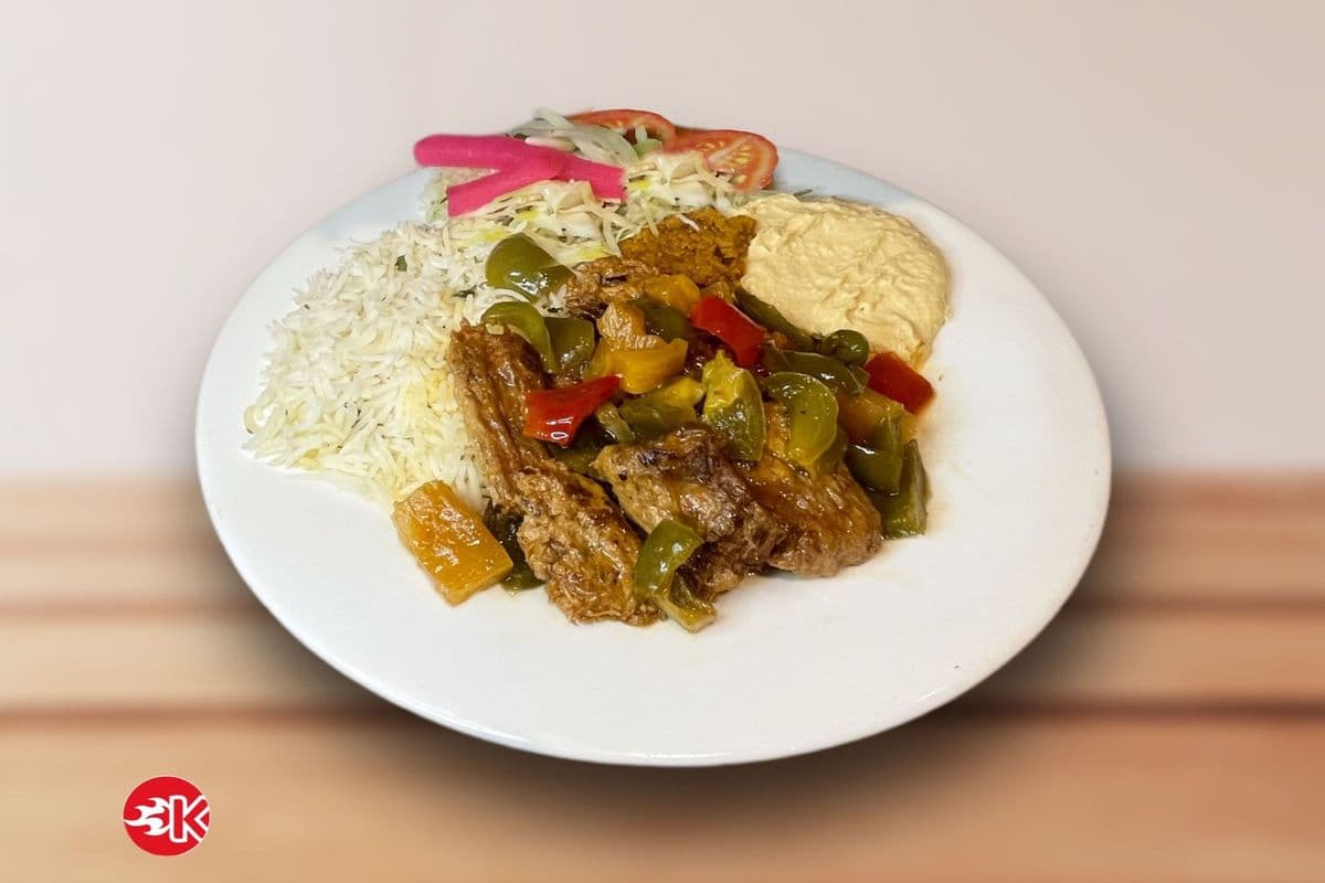 Bouf végétalien aigre-doux /Sweet and sour vegan chicken
