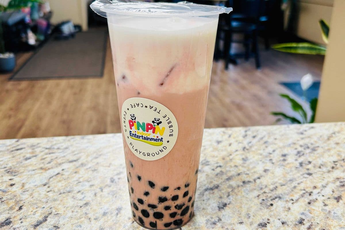 Strawberry Cheese Milk Tea