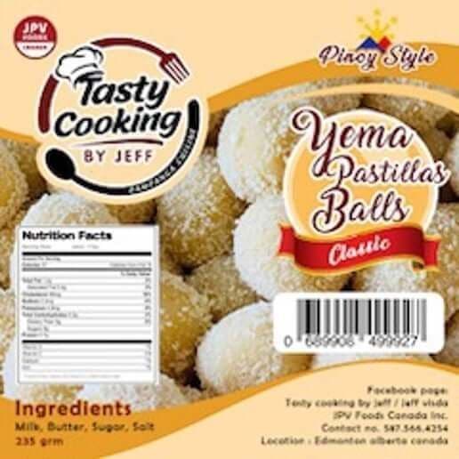 Yema Pastillas Plain 235g