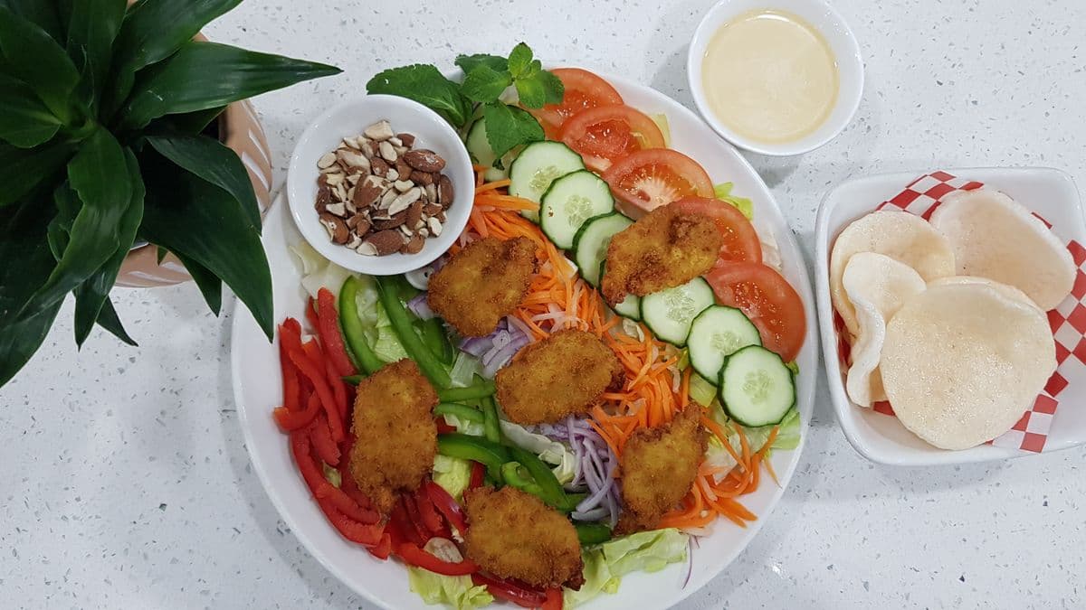 1388. Panko Shrimp Salad