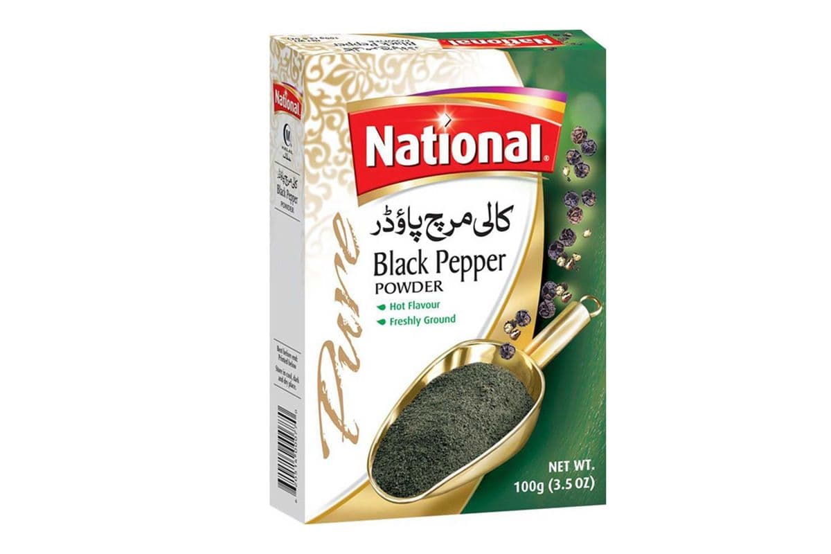 National Black Pepper Powder (100 g)