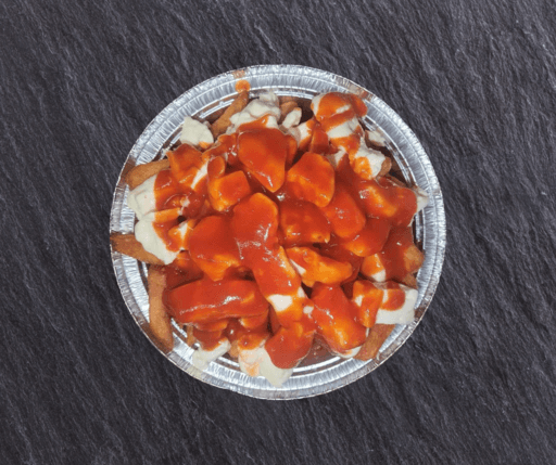 Petite poutine sauce au poivre ou piquante