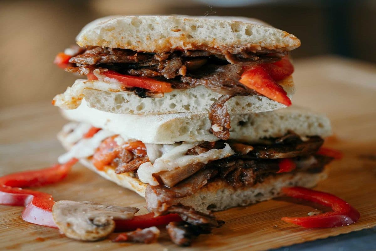 Steak Pizzaiola Artisan Sandwich
