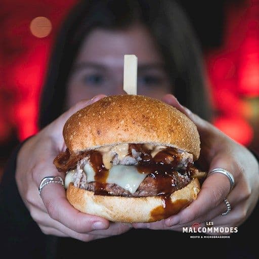 Burger triple porc cochon