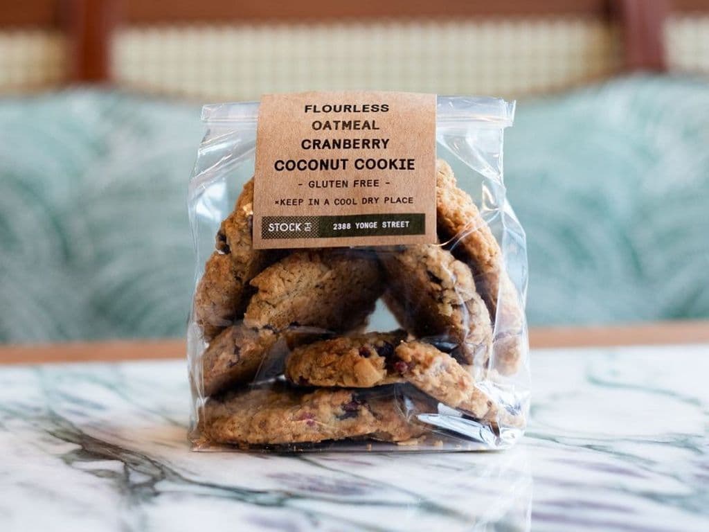 Flourless Oatmeal, Cranberry and Coconut Cookies