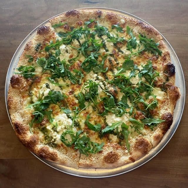 18" White Pizza